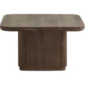 Nordal Table basse Toke marron foncé