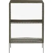 Nordal Table de chevet Tuo olive