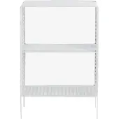 Nordal Table de chevet Tuo blanc