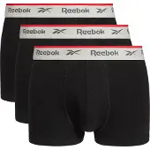 Reebok Sous-vêtements de sport 'Ovett' gris basalte / gris clair / rouge / noir