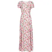 Naf Naf Robe KROSALIA R1 femmes - Rose - FR 36
