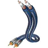 Inakustik Premium Audio Cinch To Cinch Cable 1.5 M Bleu