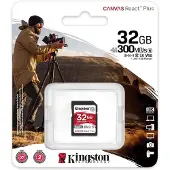 Kingston Canvas React Plus SDHC 32GB - Carte SD