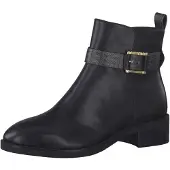 Tamaris Bottines plates en Noir Simili cuir 40