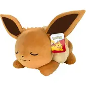Pokémon Peluche Pokémon Sleeping Cuddle Eevee, 45cm