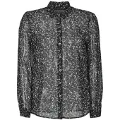 Ikks Chemise BR12025 femmes - Noir - FR 36