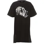 Diesel Robe enfant DBOWLY filles - Noir - 12 ans