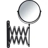 Wenko Miroir cosmétique télescopique Maquillage grossissement 3x mur salle de bain WC
