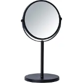 Wenko Miroir cosmétique sur pied Table de maquillage Assisi 17cm Make Up Bad
