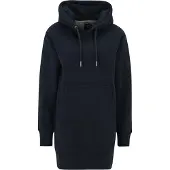 Superdry Vintage Logo Embroidered Long Sleeve Dress Bleu XS Femme