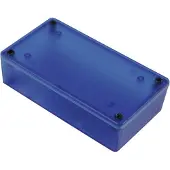 Hammond Electronics Logement universel (Boîtier), Accessoires électroniques + boîtier, Bleu, Transparent