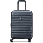 Delsey PARIS trolley Meteor 2.0 (Freestyle) 4 Double Rolls Cabin Trolley Slim Line 55 Graphit gris foncé 53cm