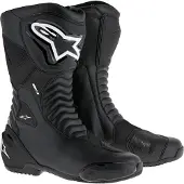 Alpinestars SMX S, bottes ,Noir/Noir ,47 EU