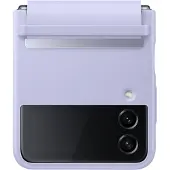 Samsung Galaxy Z Flip 4 Back Cover Cuir Mauve