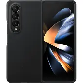 Samsung Galaxy Z Fold 4 Back Cover Cuir Noir