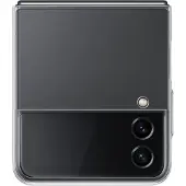 Samsung Galaxy Z Flip 4 Back Cover Silicone Anneau Transparent