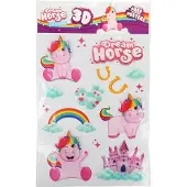 Toi-Toys Muurdeco Stickers Eenhoorn