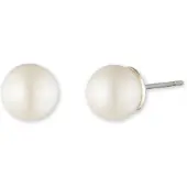Ralph Lauren Boucles d'oreilles argent / blanc perle