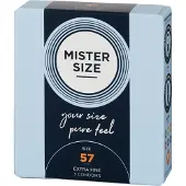 Mister Size Préservatifs x3 - Largeur nominale 53mm