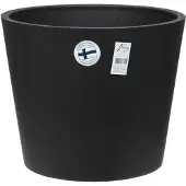 4Living Pot de fleurs Thermo Classic D60 noir (60 x 50 cm)