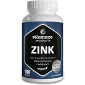 Vitamaze Zinc 25 mg hautement dosé comprimés végétaliens 180 pc