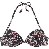LASCANA Hauts de bikini marron / rose ancienne / noir / blanc