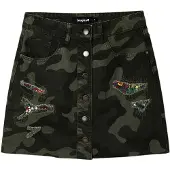 Desigual Jupes courtes DUNA femmes - Kaki - EU M