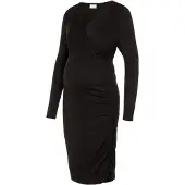 Mamalicious Pilar Tess Abk Maternity Long Sleeve Dress Noir XL