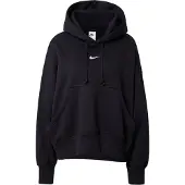 Nike Sweat-shirt 'Phoenix Fleece' noir / blanc