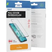 Wave Full Cover -panssarilasi, OnePlus 10T, musta (1 pcs, OnePlus 10T), Téléphone portable : film de protection, Transparent, Noir