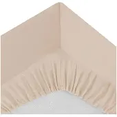 Atmosphera Drap housse beige - 90 x 190 cm