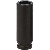 Irimo Douilles à choc 1/2", version longue, six pans, 21 mm (21 mm)