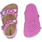 Geox B Sandal Chalki Girl Couleur Rouge
