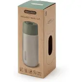 Black+blum Travel Cup 340ml Thermal Mug Vert,Argenté
