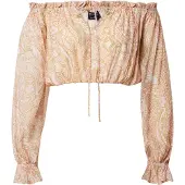 Minkpink Chemisier 'CATALINA' beige / orange / rose
