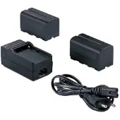 Falcon Eyes 2x Batterie NP-F750 + Chargeur de batterie SP-CHG