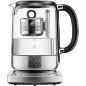 Solis Wasser-u.Teekocher 2200W 1.7L Timer Temp. Warmhaltef. Glased