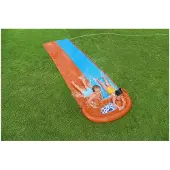 Bestway Double Slide Track 4.88 Metres Bleu