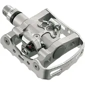 Shimano M324 Spd/platform Pedals Argenté