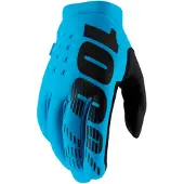 100% Brisker Off-road Gloves Bleu L / Short Homme