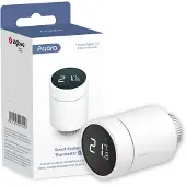 Aqara Thermostat de radiateur - - SRTS-A01 - Compatible Apple HomeKit - Programmable - Blanc