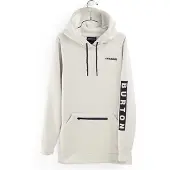 Burton Oak Long Full Zip Sweatshirt Blanc XL Femme