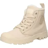 Palladium Bottes à lacets 'Pampa' beige clair
