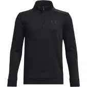 Under Armour Armour Fleece Half Zip Sweatshirt Noir 7 Years Garçons