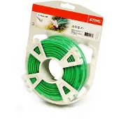Stihl Fils de coupe ronds et silencieux vert en rouleau 60mx2mm - - 0000-930-2418
