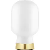 Normann Copenhagen Lampe de table Amp blanche/laiton