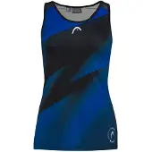 Head Racket Play Sleeveless T-shirt Bleu S Femme