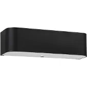 Sollux Applique, noir, blanc, tissu, verre, UP DOWN, L 45 cm