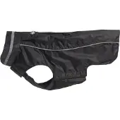 Buster Blackberry Dog Raincoat Noir L