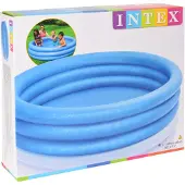 Intex Piscine gonflable - - 3 anneaux - D. 168 x H. 38 cm - 481 litres
